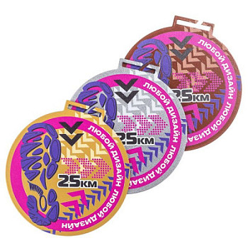 MF20 - МЕДАЛЬ С ПЕЧАТЬЮ НА ЗАКАЗ